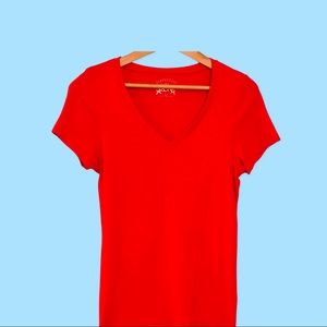 J. Crew Bright Orange Tshirt